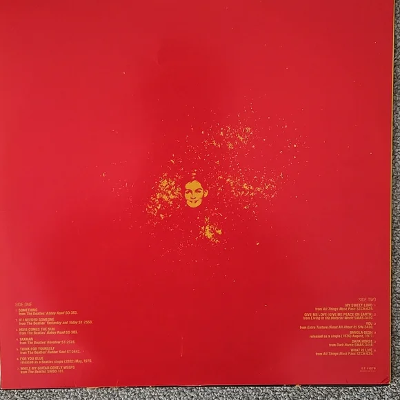 George Harrison – Best Of George Harrison (NM) 1st Press, Rare Vinyl, ST-11578 - Picture 4 of 8